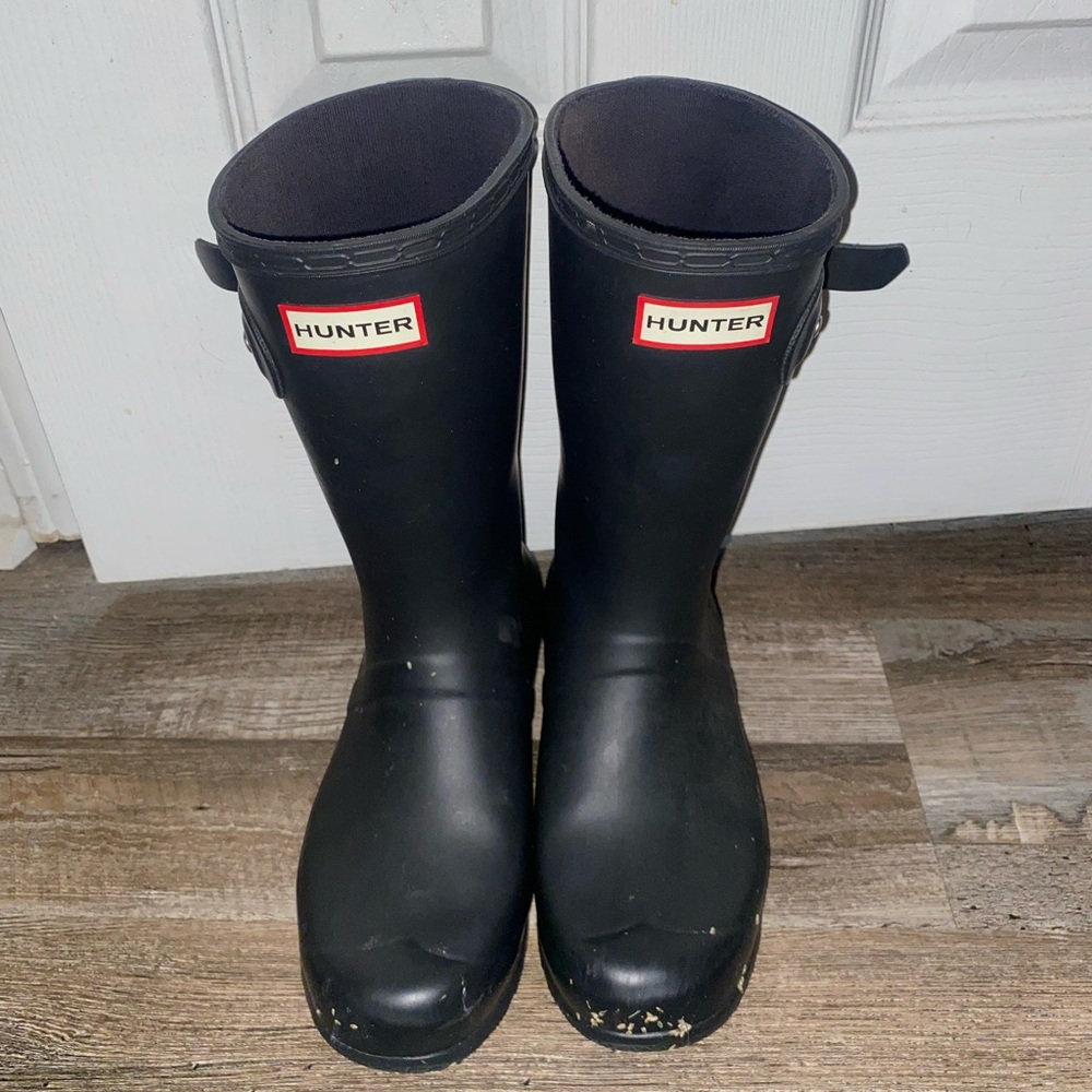 Hunter rain boots